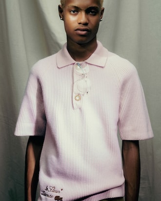 Su&eacute;ter de Gola Polo Lacoste x le FLEUR