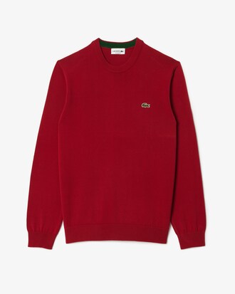 Su&eacute;ter Masculino de Malha em Modelagem Regular com Gola Redonda