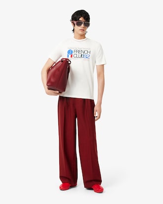 Remera con estampado de tenis Runway