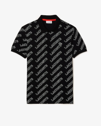 Polo em piqu&eacute; com logo