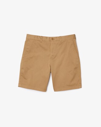 Bermuda masculina Regular Fit em algod&atilde;o org&acirc;nico com stretch