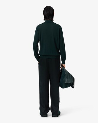 Calças de Cetim com Corte Regular e Ajuste 