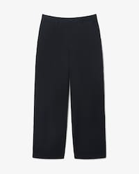 Cal&ccedil;a Chino de Sarja de Algod&atilde;o Stretch com Modelagem Solta