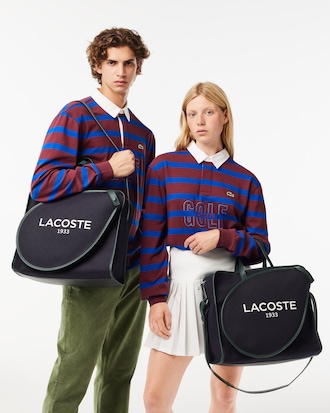 Bolso De Tenis De Tela Con Funda Para Raqueta