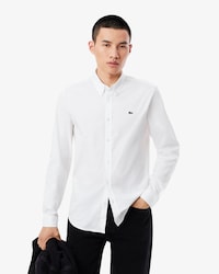 Camisa Slim Fit em Algod&atilde;o