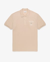 Polo de petit piqu&eacute; de corte cl&aacute;sico bordado