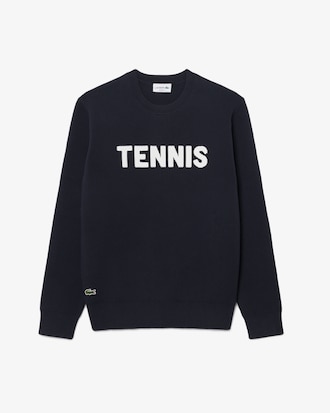 Jersey de Cuello Redondo de Jacquard Tennis