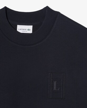 Embroidered Fleece Sweatshirt