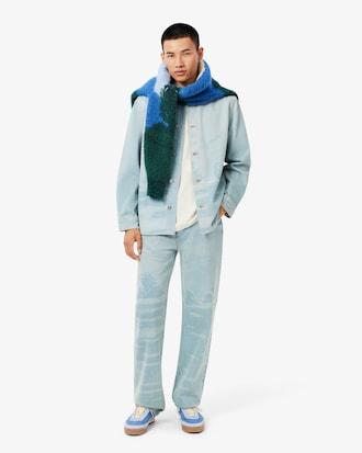 Polo con Estampa de Cocodrilo Landscape Fit Clásico