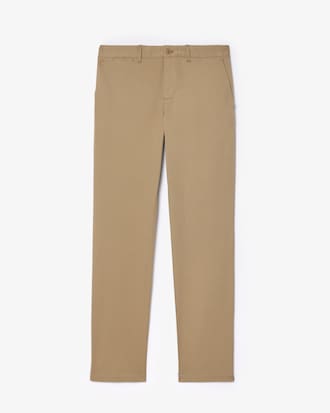 Cal&ccedil;a Masculina Chino em Gabardine com Modelagem Slim