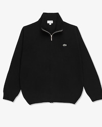 Sweater De Lana Merino Con Cierre