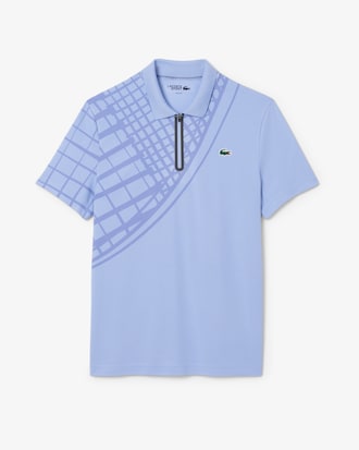 Polo Tenis Ultra-Dry Estampado Slim Fit 
