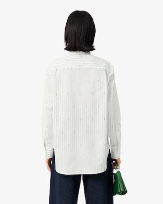 Camisa Jacquard Listrada Oversized