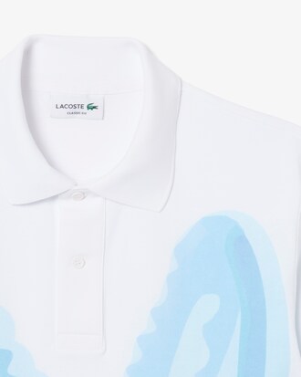 Polo Piquet Estampada Classic Fit