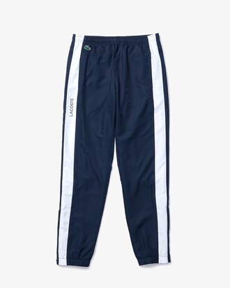 Cal&ccedil;a esportiva masculina Lacoste SPORT em tecido leve bicolor