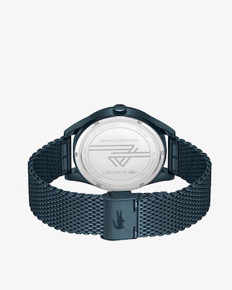 Rel&oacute;gio Lacoste Masculino A&ccedil;o Azul