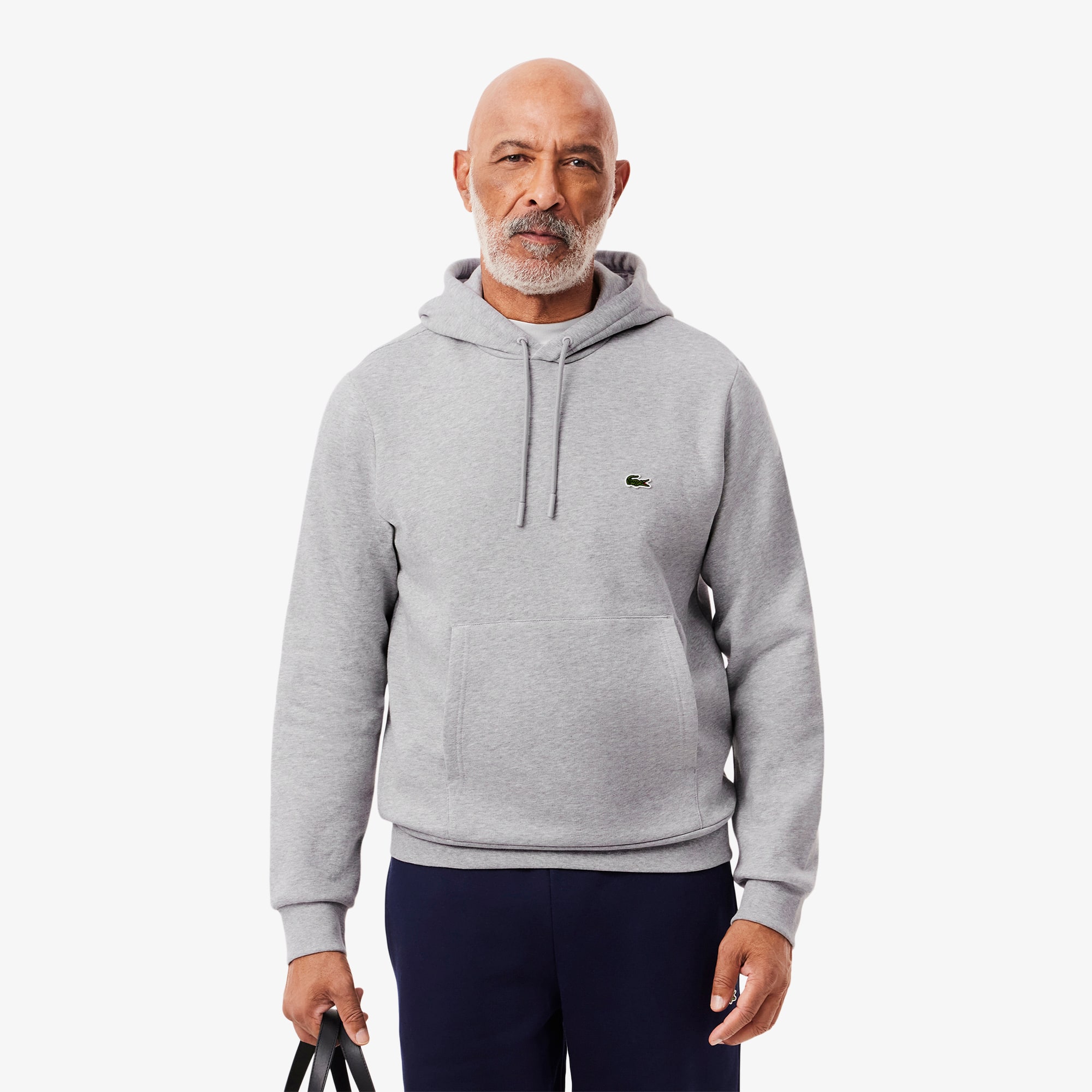 Casaco com Capuz Blusa Moletom Masculino Lacoste Estiloso