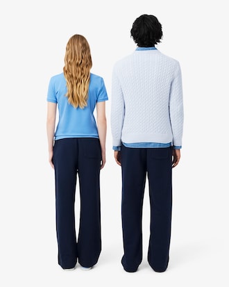 Pantal&oacute;n de ch&aacute;ndal de felpa de corte amplio