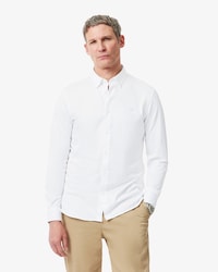 Camisa Commuter de Mezcla de Algod&oacute;n Slim Fit