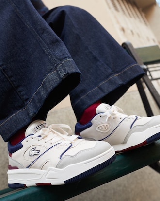 Tênis Feminino Lineshot de Couro