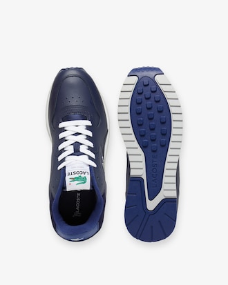 Tênis de couro masculino Linetrack