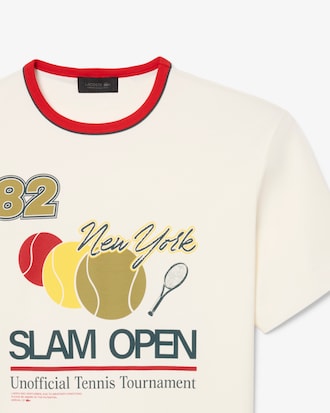 Remera con estampado de tenis Runway