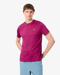 Remera de tenis Ultra Dry con cocodrilo jacquard