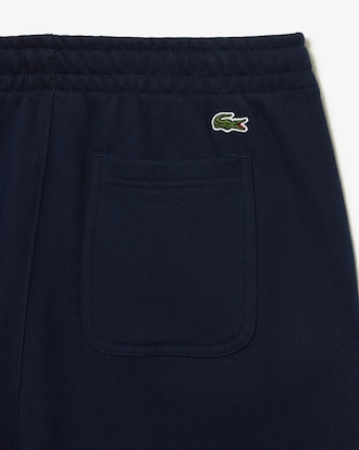 Cal&ccedil;a esportiva masculina Lacoste em algod&atilde;o org&acirc;nico