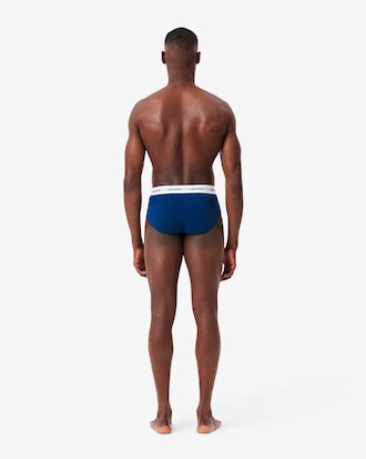 Cueca Slip em Algod&atilde;o com Elastano