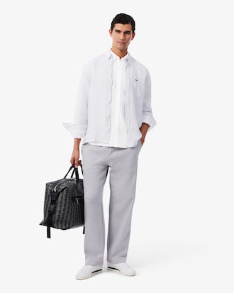Camisa Modelagem reta em Popeline Stretch