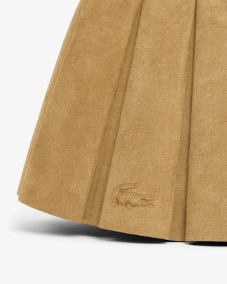 Bolsa Pequena Lenglen de Couro Camur&ccedil;a