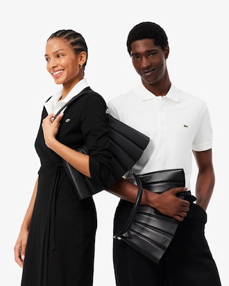 Cartera De Cuero Mediana Runway Lenglen