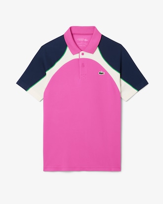 Camisa Polo Masculina Manga Curta em Modelagem Slim Sport