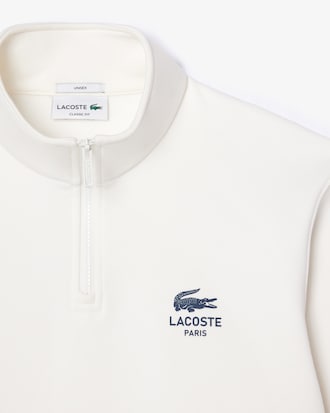 Buzo Cuello Alto con Cierre y Estampa