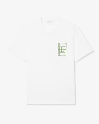 Camiseta de Malha Pesada Bordada