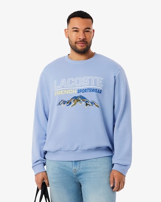 Blusa de Moletom de Velo de L&atilde; com Motivo Bordado