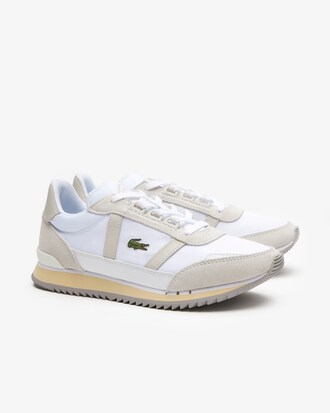 T&ecirc;nis feminino Lacoste Partner Retro em tecido