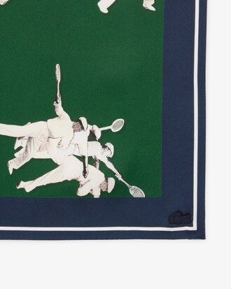 Lightweight Printed Silk Scarf