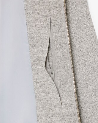 Jaqueta Curta Texturizada