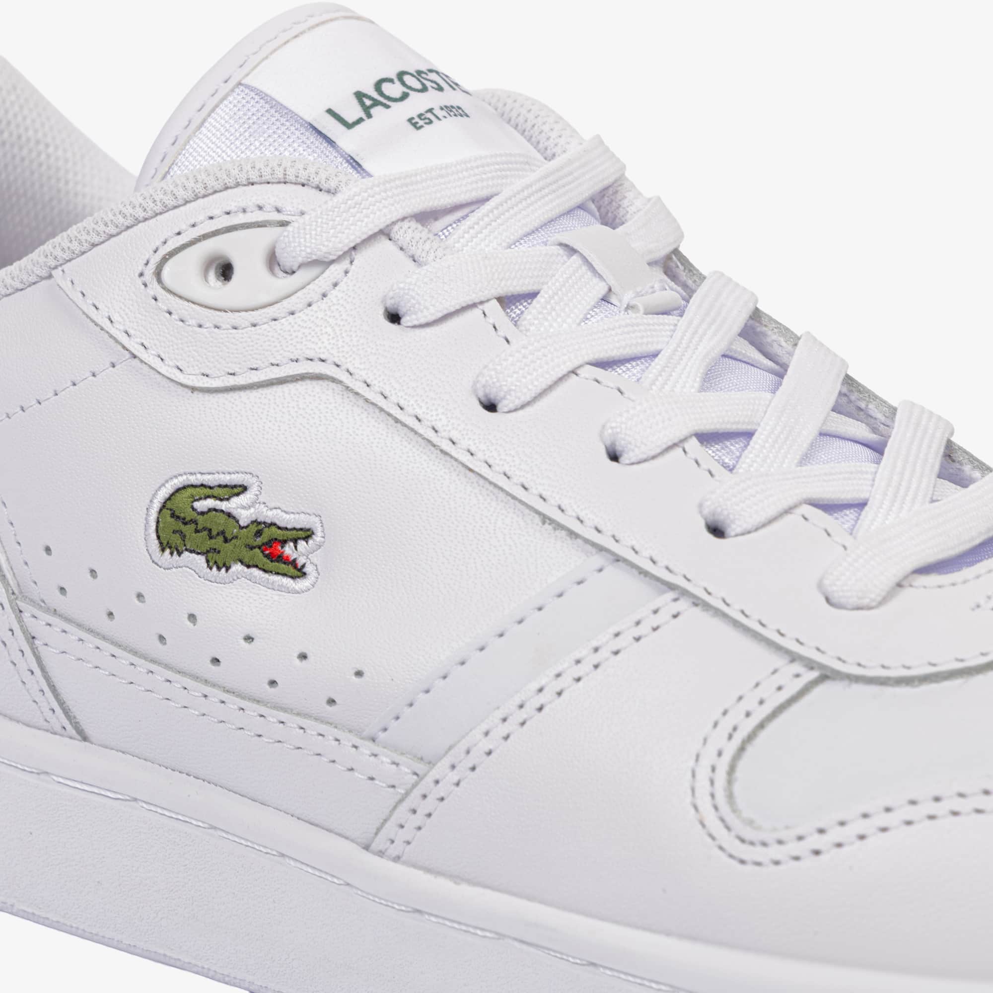 Tênis da Lacoste Masculino T-Clip Set com Cabedal de Nobuck