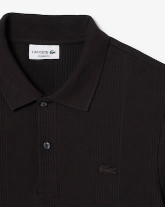 Polo de punto de canal&eacute; de corte cl&aacute;sico