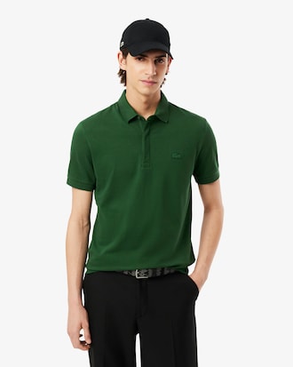 Polo Regular Fit Paris em Piqué Stretch