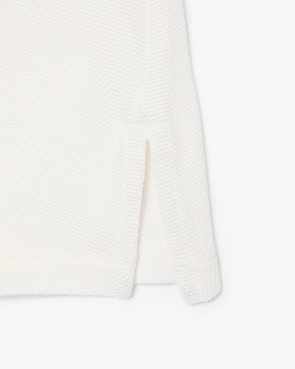 Polo de Manga Longa em Piqu&eacute; - Modelagem ajustada