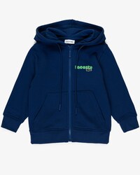 Moletom Infantil com Logo Triplo e Z&iacute;per