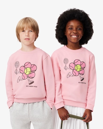 Cal&ccedil;a esportiva em Fleece com estampa Floral