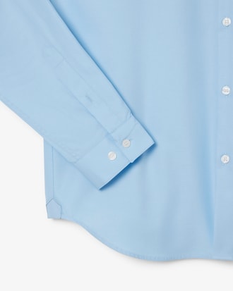 Camisa em Popeline de Algod&atilde;o de Caimento Regular