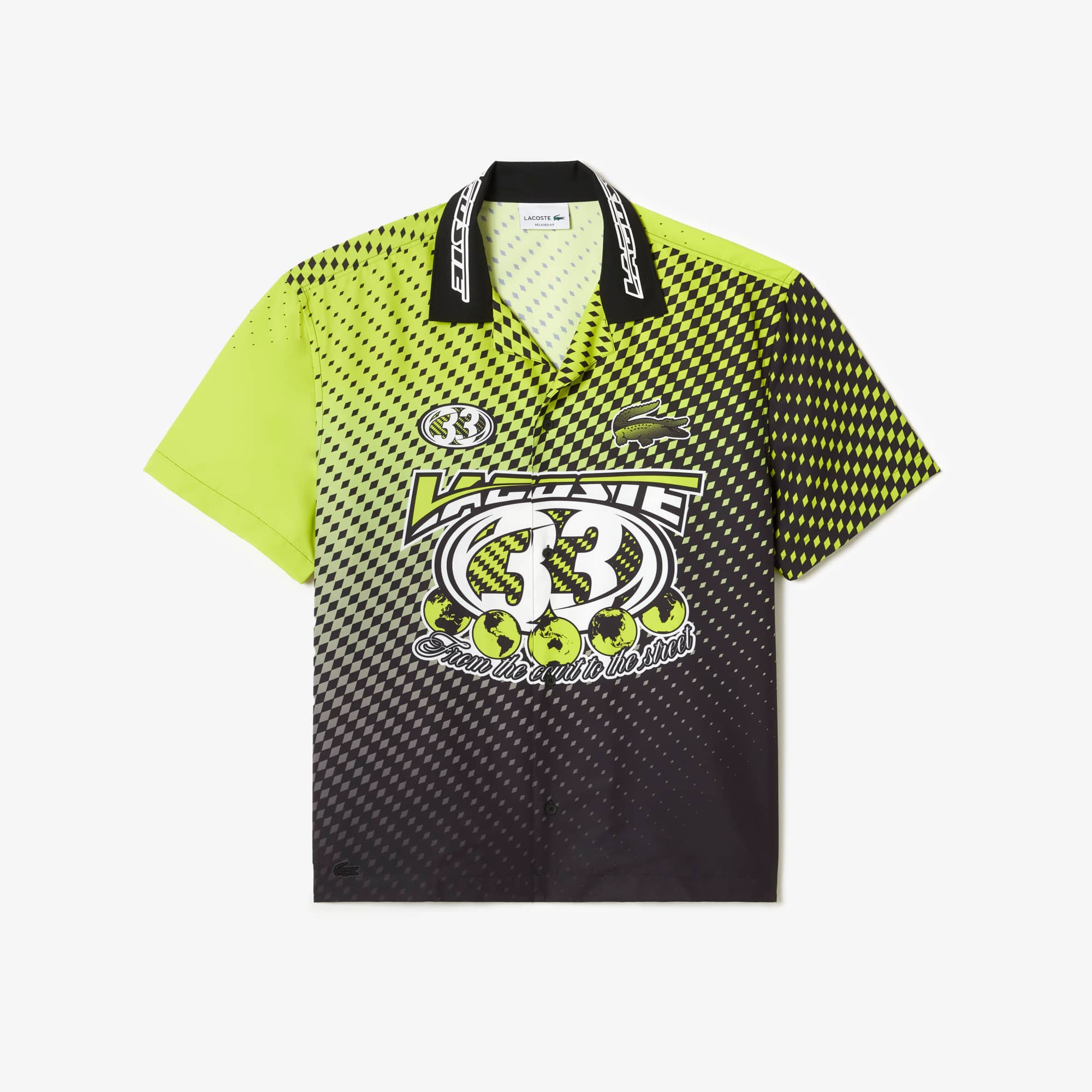 かっちょ Camisa masculina xadrez ombré | Lacoste