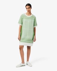 Vestido Su&eacute;ter Jacquard Tennis Court
