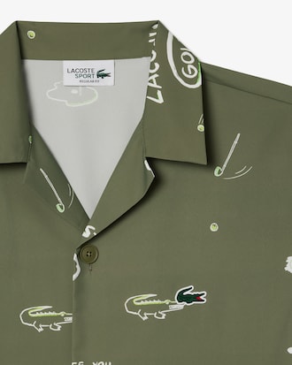 Camisa de Golf Regular Fit con Protección UV Hawaii
