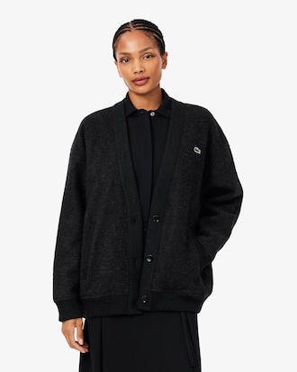 Cardig&atilde; Oversized em L&atilde; Boiled Knit